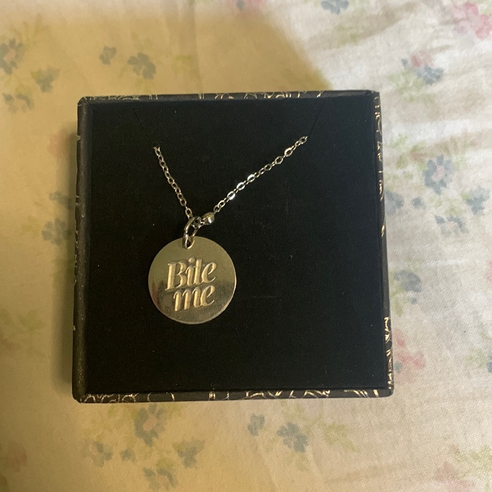 Book necklace
